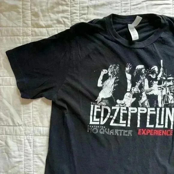 Led zeppelin ft no quarter band tee graphic women’s large cotton crewneck - Picture 8 of 8